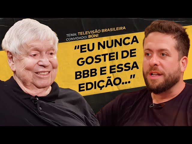 QUAL A FÓRMULA DE UMA TV DE SUCESSO? FT. BONI, EX DIRETOR DA TV GLOBO | #ACHISMOS PODCAST #348