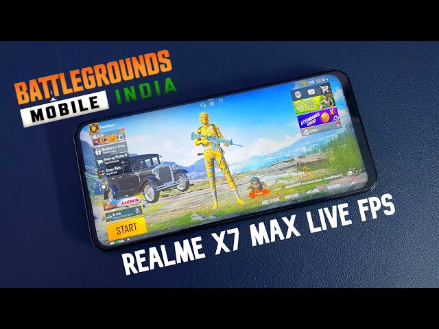 Realme X7 Max BGMI Live Gaming Test with FPS & Hand Cam Gameplay | Advanced Custom Rooms