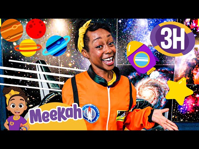 Meekah 's BEST Space Adventures! | Educational Videos for Kids | Blippi and Meekah Kids TV