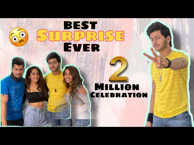 BEST SURPRISE EVER 😍 *Celebrating 2 Million* | Abhishek Nigam