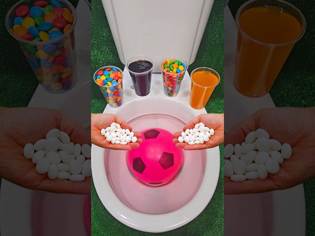 Will it Flush? - Coca Cola, Fanta, Mirinda Balloons and Plastic Balls