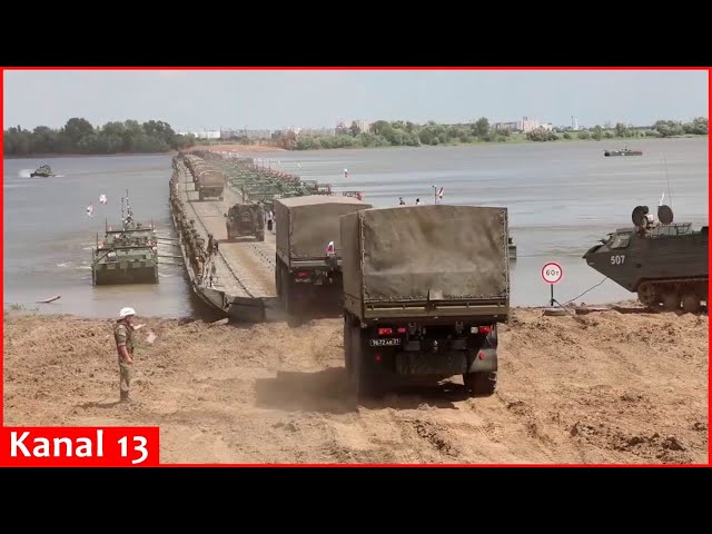 Oskol River in Kupyansk became "valley of death" for Putin's army, Russians are open target in river