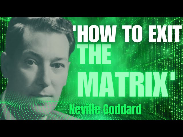 You Are In A Simulation: Here's How To EXIT | Neville Goddard (Is Our World a Hologram?!)