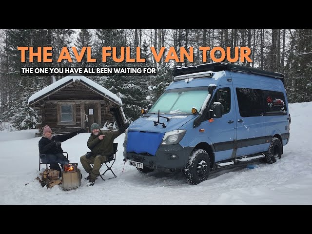 VAN TOUR - ULTIMATE OVERLANDING CAMPERVAN FOR WINTER