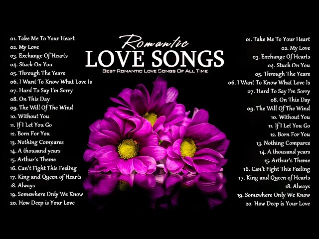 Best Old Love Songs 70s - 80s - 90s 🌹 Best Love Songs EVER 😘 Love Songs Of The 70s, 80s, 90s