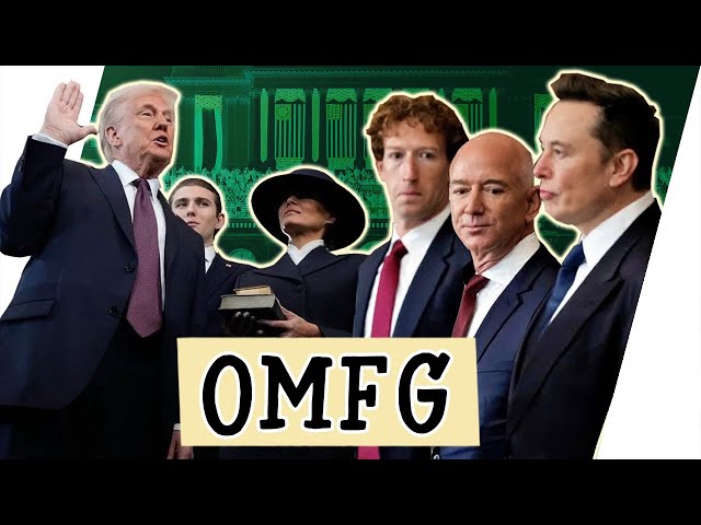 Milliardärstreff USA bei SKURRILER TRUMP SHOW - feat. Elon Musk, Jeff Bezos & Mark Zuckerberg