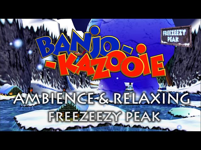 Banjo-Kazooie • Ambience Freezeezy Peak • 4K