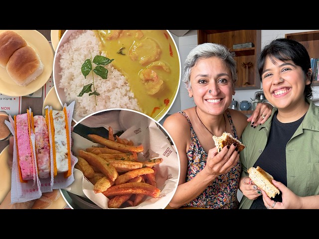 What I eat in a day in INDIA - Day 10 - The best day in MUMBAI - Had the best food all day!