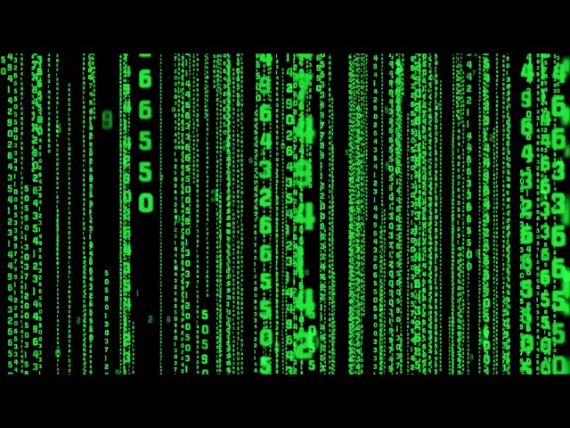 Matrix digit rain code cmd | Matrix rain code screensaver | The Matrix Resurrections | Green Matrix