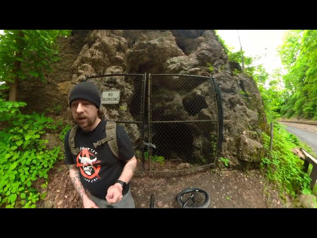 5-19-24 Cumberland bone cave bike trails bmx exploring Allegany western md