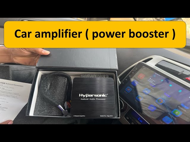 Amplifier ( Power booster )car android stereo| unboxing & information |