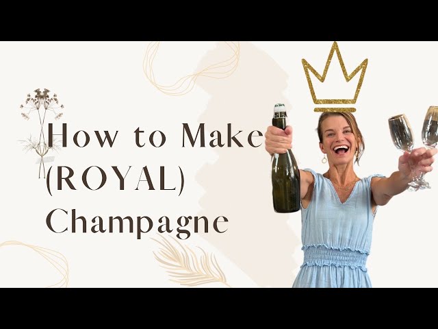 How to Make The Perfect ROYAL CHAMPAGNE (The Queen Drinks this too!)