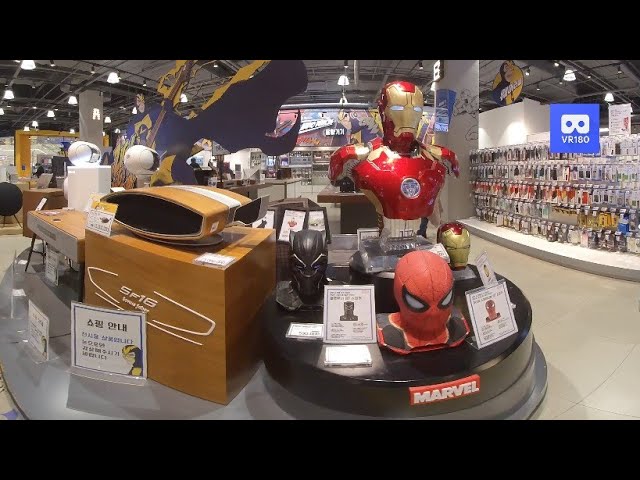 3D 180VR 4K Marvel Heroes Spider man Iron man are back to Bluetooth Speaker.