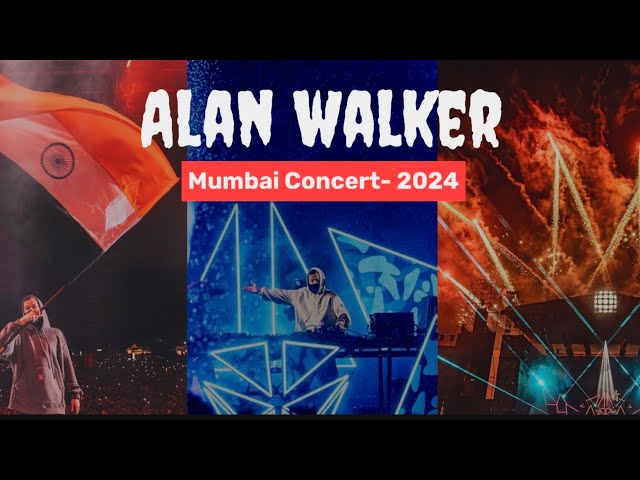 Alan walker India tour - Live concert in Mumbai sunburn festival (2024) | GA view|  [Full concert]