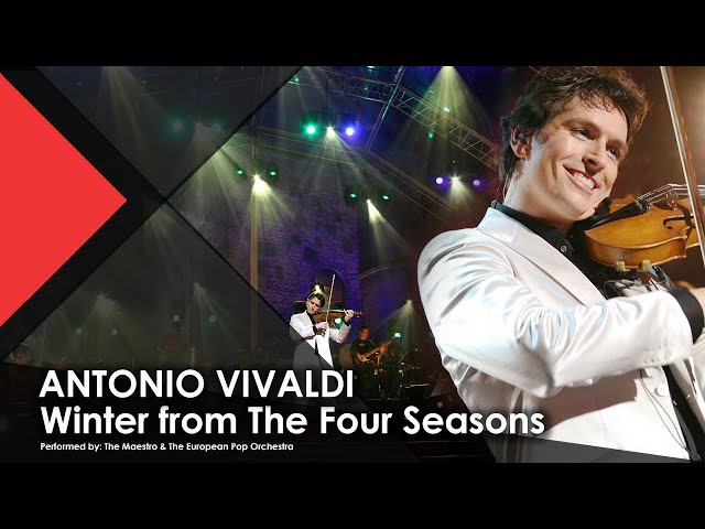 ANTONIO VIVALDI: Winter from The Four Seasons - The Maestro & The European Pop Orchestra (Official)