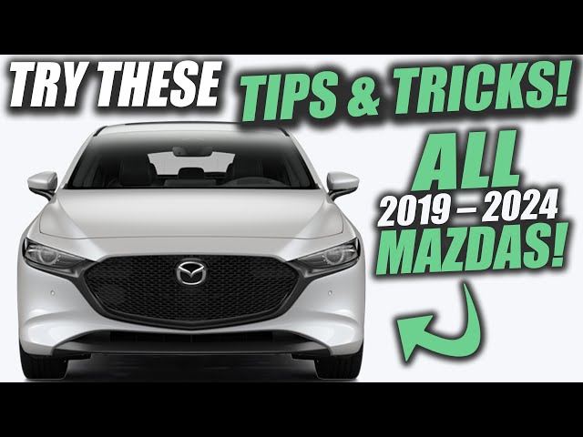 11 HIDDEN Mazda TIPS and TRICKS You HAVE TO TRY!