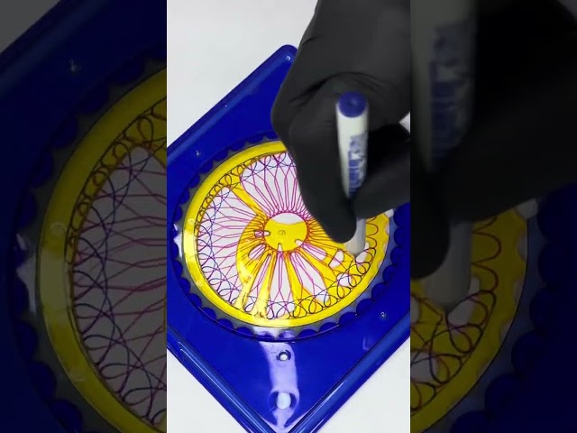 The Most Relaxing Spirograph You'll See Today #asmr #art #spirograph #shorts #2025 #usa