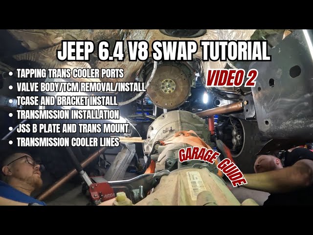 Jeep JKU 6.4 Engine Swap DIY (Video 2)