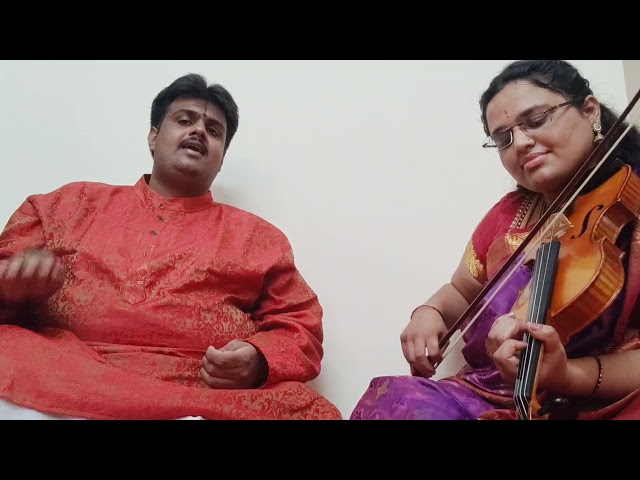 Enu punyava madi - Karigiridasara Rachane; Vocals by Srinivasa Prasad and Violin by Varija