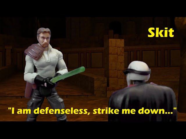 Star Wars Kyle Katarn Skit #9 - Jerec Fights Kyle At The Valley Of The Jedi