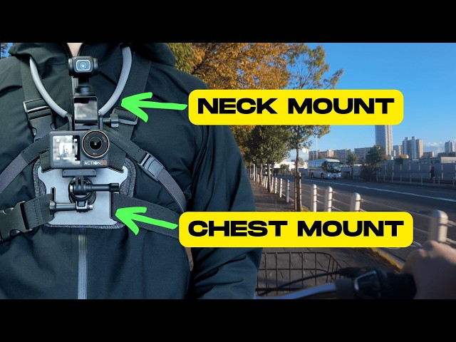 Why I Switched From Chest Harness To Neck Mount for POV Filming (OA5 Pro & Pocket 3)