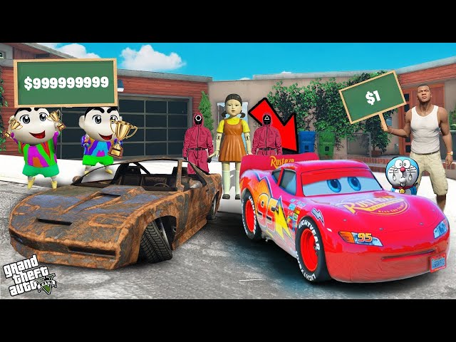 Shinchan And Franklin Supercar Challenge In GTA 5!