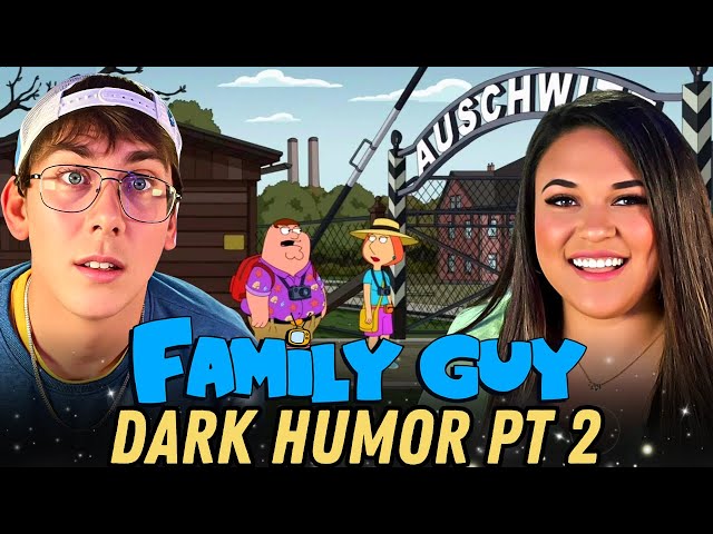 Are We Allowed To Laugh? FAMILY GUY *DARK HUMOR COMPILATION PART 2* [REACTION] First Time Watching