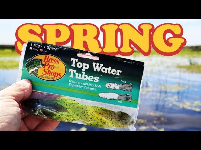 Know this secret to catching SPRING bass? (old school fishing lures)