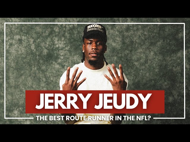 Is Jerry Jeudy the Best Route Runner in the NFL? | I AM ATHLETE