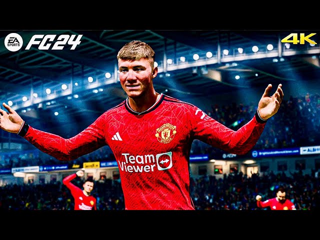 FC 24- Brighton Vs Manchester United - Premier League 24/25 Full Match | PS5™ [4K60]