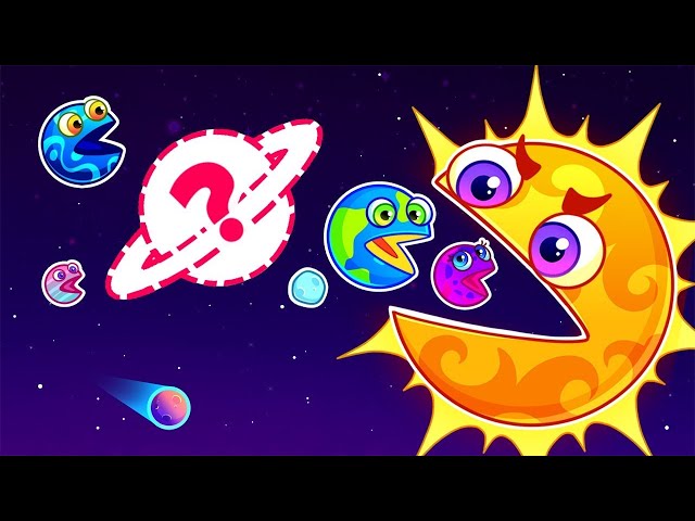 1 HUNGRY PLANETS 🪐 || Kids Learn & Grow | Rescue Adventures Of Penny & Pit In The Solar System! 🚀