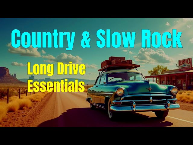 Relaxing Country & Slow Rock 2025 – Long Drive Essentials with 1951 Hudson Hornet