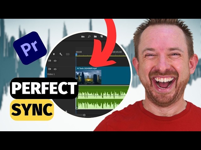 Fix Audio Sync Issues FAST in Premiere Pro (Pro Editing Secrets!)