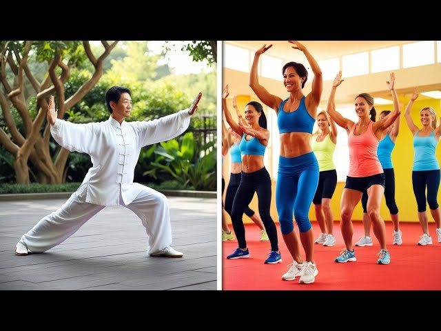 Tai Chi vs Aerobic Exercise: Finding the Best Path to Fitness and Well being