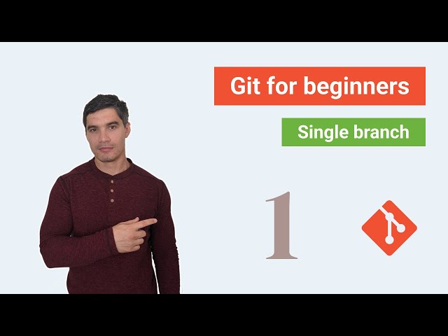 Git Course 1/3: Working locally in a single branch