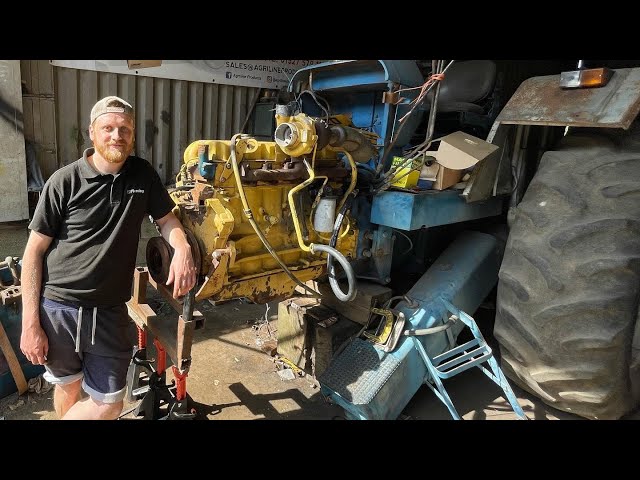 Ford Tractor/New Holland Engine Swap PROGRESS!