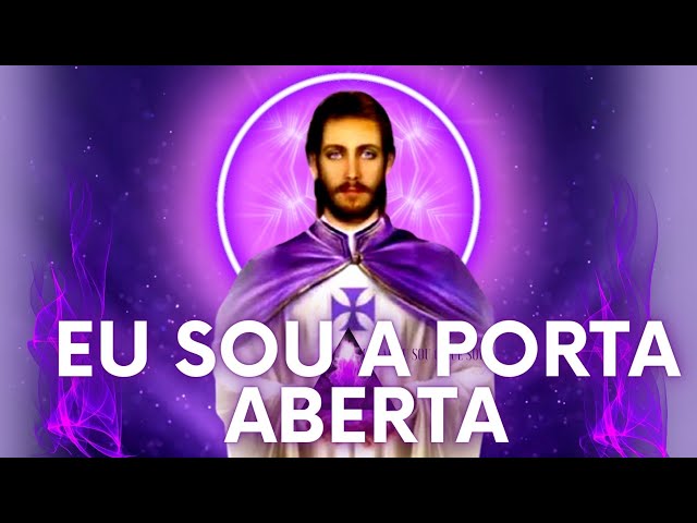 💜SAINT GERMAIN - EU SOU A PORTA ABERTA QUE NINGUÉM PODE FECHAR´- CHAMA VIOLETA