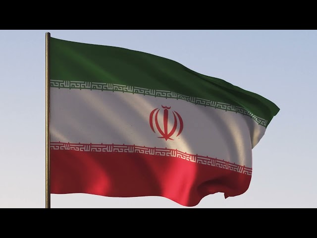 Iran Flag | پرچم ایران | ROYALTY FREE [4K] 20 SEC LOOP