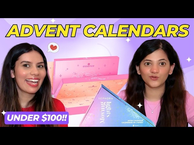 Best ADVENT CALENDARS for ADULTS Under $100 | Essence Makeup & Sephora |  We LOVE it!!!