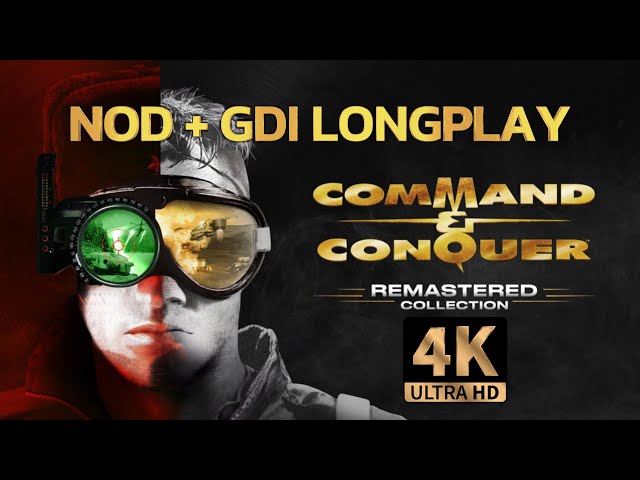 Command & Conquer Remastered | Full Campaign Longplay 4K