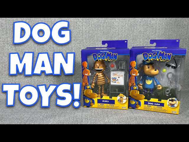 DREAMWORKS DOG MAN TOYS OPENING AND REVIEW!