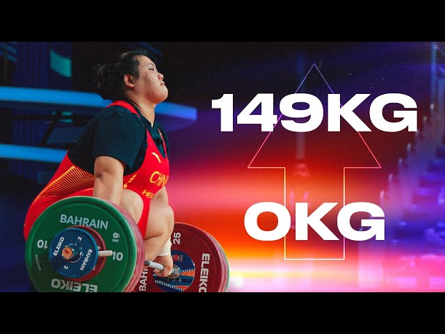 The New Strongest Woman In Weightlifting | Bar to 149kg Snatch World Record by Li Yan