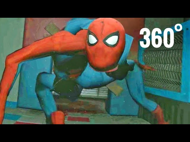 Poppy Playtime but with Spiderman in 360° VR