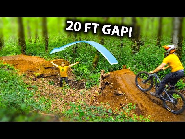 We Built a HUGE BOOTER JUMP! - I hope no one crashes...