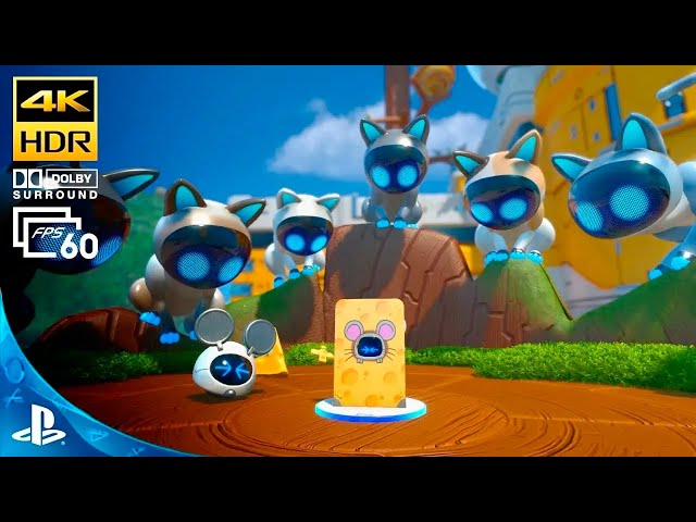 Astro Bot Downsize Surprise - ALL Bots & ALL Puzzle Pieces Collected! (100% Completion)