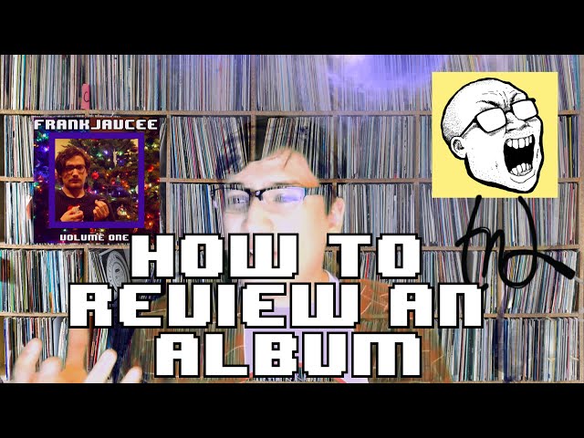 how to review an album