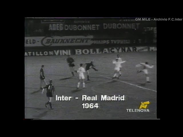 1963-64 (Fin Coppa Campioni - 27-05-1964) INTER-Real Madrid 3-1 [Mazzola,Milani,Felo,Mazzola] Gol