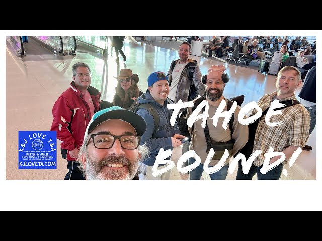 Tahoe Ski Trip 2025 | Day 1: Atlanta to Reno, Sunny Arrival & Cabin Kickoff