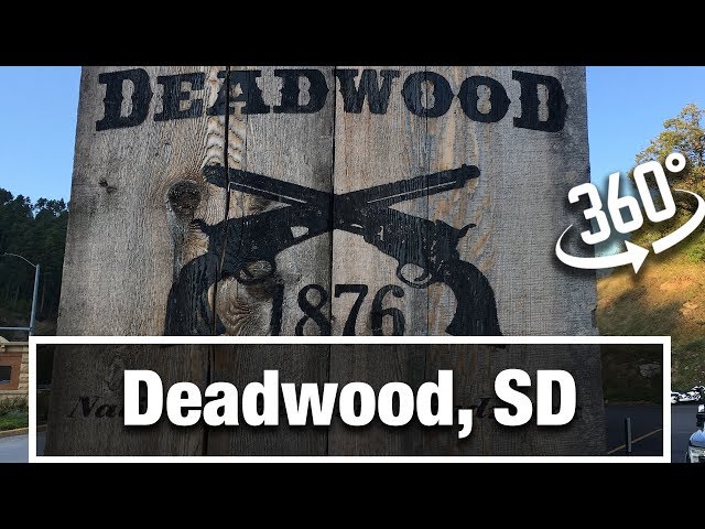 City Walks:  Deadwood, South Dakota Treadmill 360 Virtual Walking Tour