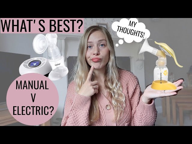 PUMPING - MANUAL OR ELECTRIC ?!! WHAT'S BEST? Manual Breast Pump Versus Electric